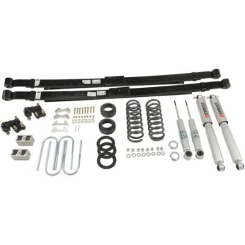 BELLTECH 605SP LOWERING KITS  FRONT AND REAR COMPLETE KIT W/ STREET PERFORMANCE SHOCKS 2004-2012 CHEVROLET COLORADO/CANYON (STD CAB) Z85 SUSPENSION 3 IN. OR 4 IN. F/5 IN. R DROP W/ STREET PERFORMANCE SHOCKS