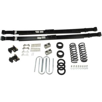 BELLTECH 605 LOWERING KITS  FRONT AND REAR COMPLETE KIT W/O SHOCKS 2004-2012 CHEVROLET COLORADO/CANYON (STD CAB) Z85 SUSPENSION 3 IN. OR 4 IN. F/5 IN. R DROP W/O SHOCKS