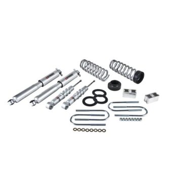 BELLTECH 607SP LOWERING KITS  FRONT AND REAR COMPLETE KIT W/ STREET PERFORMANCE SHOCKS 2004-2012 CHEVROLET COLORADO/CANYON (EXT CAB) Z85 SUSPENSION 1 IN. OR 2 IN. F/2 IN. R DROP W/ STREET PERFORMANCE SHOCKS