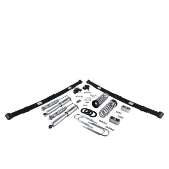 BELLTECH 610SP LOWERING KITS  FRONT AND REAR COMPLETE KIT W/ STREET PERFORMANCE SHOCKS 2004-2012 CHEVROLET COLORADO/CANYON (EXT CAB) Z85 SUSPENSION 3 IN. OR 4 IN. F/5 IN. R DROP W/ STREET PERFORMANCE SHOCKS