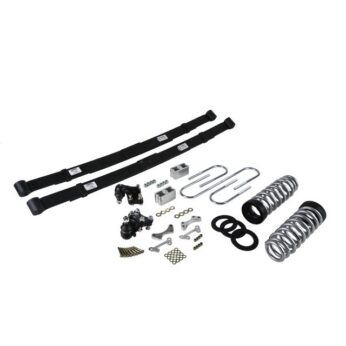 BELLTECH 610 LOWERING KITS  FRONT AND REAR COMPLETE KIT W/O SHOCKS 2004-2012 CHEVROLET COLORADO/CANYON (EXT CAB) Z85 SUSPENSION 3 IN. OR 4 IN. F/5 IN. R DROP W/O SHOCKS