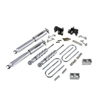 BELLTECH 611SP LOWERING KITS  FRONT AND REAR COMPLETE KIT W/ STREET PERFORMANCE SHOCKS 2004-2012 CHEVROLET COLORADO/CANYON (ALL CABS) ZQ8 SUSPENSION 2 IN. F/2 IN. R DROP W/ STREET PERFORMANCE SHOCKS