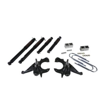 BELLTECH 612ND LOWERING KITS  FRONT AND REAR COMPLETE KIT W/ NITRO DROP 2 SHOCKS 1982-2004 CHEVROLET S10/S15 PICKUP 4&6 CYL. (STD CAB) 83-97 CHEVROLET BLAZER/JIMMY 4&6 CYL. 2 IN. F/2 IN. R DROP W/ NITRO DROP II SHOCKS