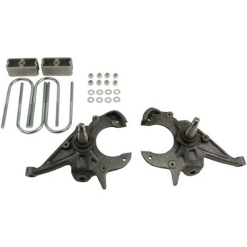 BELLTECH 612 LOWERING KITS  FRONT AND REAR COMPLETE KIT W/O SHOCKS 1982-2004 CHEVROLET S10/S15 PICKUP 4&6 CYL. (STD CAB) 83-97 CHEVROLET BLAZER/JIMMY 4&6 CYL. 2 IN. F/2 IN. R DROP W/O SHOCKS