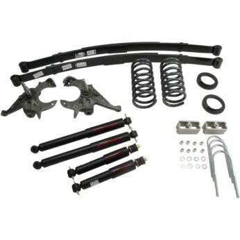BELLTECH 616ND LOWERING KITS  FRONT AND REAR COMPLETE KIT W/ NITRO DROP 2 SHOCKS 1982-2004 CHEVROLET S10/S15 PICKUP 4&6 CYL. (STD CAB) 83-94 CHEVROLET BLAZER/JIMMY 4&6 CYL. 4 IN. OR 5 IN. F/5 IN. R DROP W/ NITRO DROP II SHOCKS