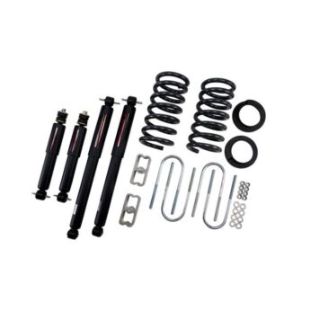 BELLTECH 618ND LOWERING KITS  FRONT AND REAR COMPLETE KIT W/ NITRO DROP 2 SHOCKS 1982-2004 CHEVROLET S10/S15 PICKUP 4&6 CYL. (EXT CAB) 2 IN. OR 3 IN. F/3 IN. R DROP W/ NITRO DROP II SHOCKS