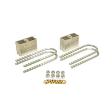 BELLTECH 6200 LOWERING BLOCK KIT UNIVERSAL 3 IN. REAR LOWERING BLOCK KIT