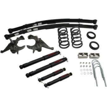 BELLTECH 620ND LOWERING KITS  FRONT AND REAR COMPLETE KIT W/ NITRO DROP 2 SHOCKS 1994-2004 CHEVROLET S10/S15 PICKUP 6 CYL. (STD CAB) 4 IN. OR 5 IN. F/5 IN. R W/ NITRO DROP II SHOCKS