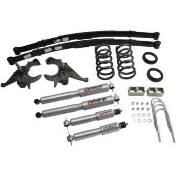 BELLTECH 620SP LOWERING KITS  FRONT AND REAR COMPLETE KIT W/ STREET PERFORMANCE SHOCKS 1994-2004 CHEVROLET S10/S15 PICKUP 6 CYL. (STD CAB) 4 IN. OR 5 IN. F/5 IN. R W/ STREET PERFORMANCE SHOCKS