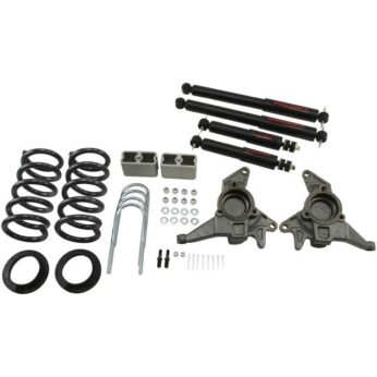 BELLTECH 626ND LOWERING KITS  FRONT AND REAR COMPLETE KIT W/ NITRO DROP 2 SHOCKS 1998-2003 CHEVROLET BLAZER/JIMMY 6 CYL. (EXCEPT EXTREME) 4 IN. OR 5 IN. F/3 IN. R DROP W/ NITRO DROP II SHOCKS