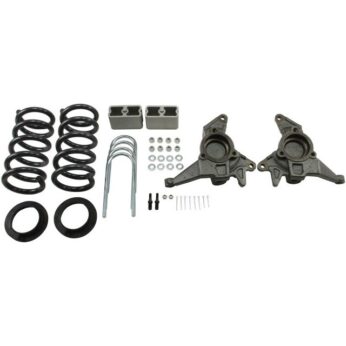 BELLTECH 626 LOWERING KITS  FRONT AND REAR COMPLETE KIT W/O SHOCKS 1998-2003 CHEVROLET BLAZER/JIMMY 6 CYL. (EXCEPT EXTREME) 4 IN. OR 5 IN. F/3 IN. R DROP W/O SHOCKS