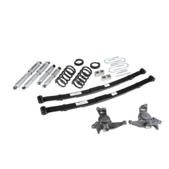 BELLTECH 628SP LOWERING KITS  FRONT AND REAR COMPLETE KIT W/ STREET PERFORMANCE SHOCKS 1998-2003 CHEVROLET BLAZER/JIMMY 6 CYL. (EXCEPT EXTREME) 4 IN. OR 5 IN. F/5 IN. R DROP W/ STREET PERFORMANCE SHOCKS