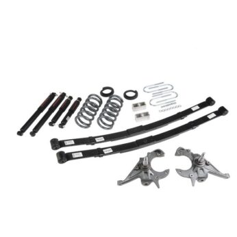 BELLTECH 633ND LOWERING KITS  FRONT AND REAR COMPLETE KIT W/ NITRO DROP 2 SHOCKS 1995-1997 CHEVROLET BLAZER/JIMMY 6 CYL. 4 IN. OR 5 IN. F/5 IN. R W/ NITRO DROP II SHOCKS