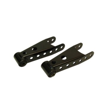 BELLTECH 6403 SHACKLE KIT 3 IN. DROP LEAF SPRING SHACKLE 2001-2010 CHEVROLET SILVERADO/SIERRA 1500/2500/3500HD 3 IN. REAR DROP