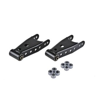 BELLTECH 6409 SHACKLE KIT 2 OR 3 IN. DROP LEAF SPRING SHACKLE 2004-2013 FORD F150 (4WD) 2 IN. OR 3 IN. REAR DROP