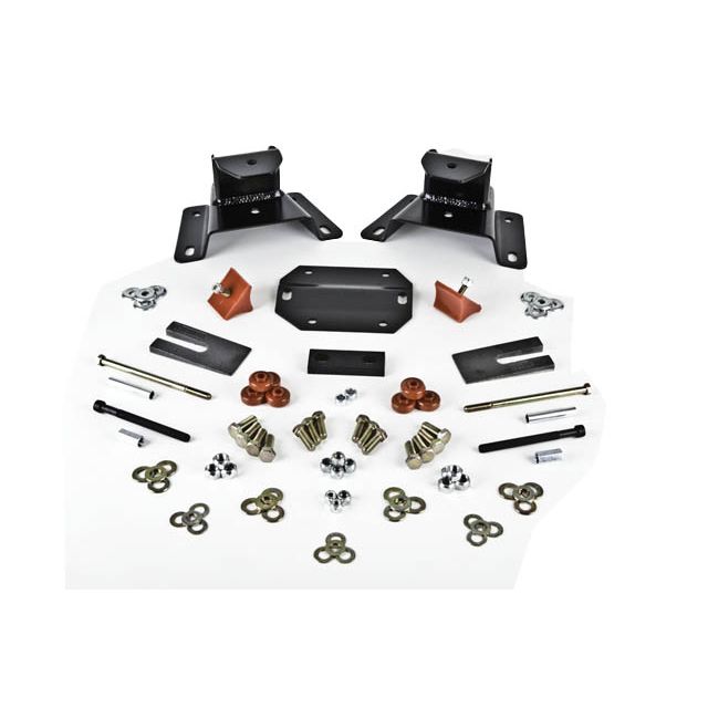 BELLTECH 6413 HANGER KIT 3 IN. DROP LEAF SPRING HANGER KIT (FRONT HANGER) 1987-1996 FORD F150 EXT CAB. (USED IN KIT #6417) 3 IN. REAR DROP