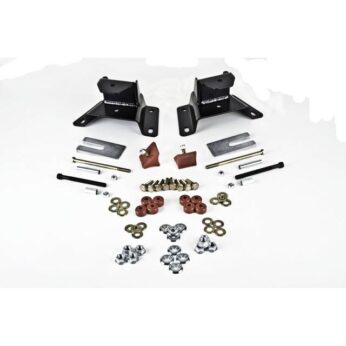 BELLTECH 6414 HANGER KIT 3 IN. DROP LEAF SPRING HANGER KIT (FRONT HANGER)  1987-1996 FORD F150 STD CAB. (USED IN KIT #6415) 3 IN. REAR DROP