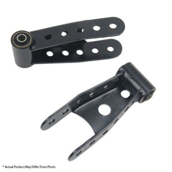 BELLTECH 6416 SHACKLE KIT 2 IN. DROP LEAF SPRING SHACKLE 2019-2023 SILVERADO / SIERRA 1500 2WD 2 IN. DROP