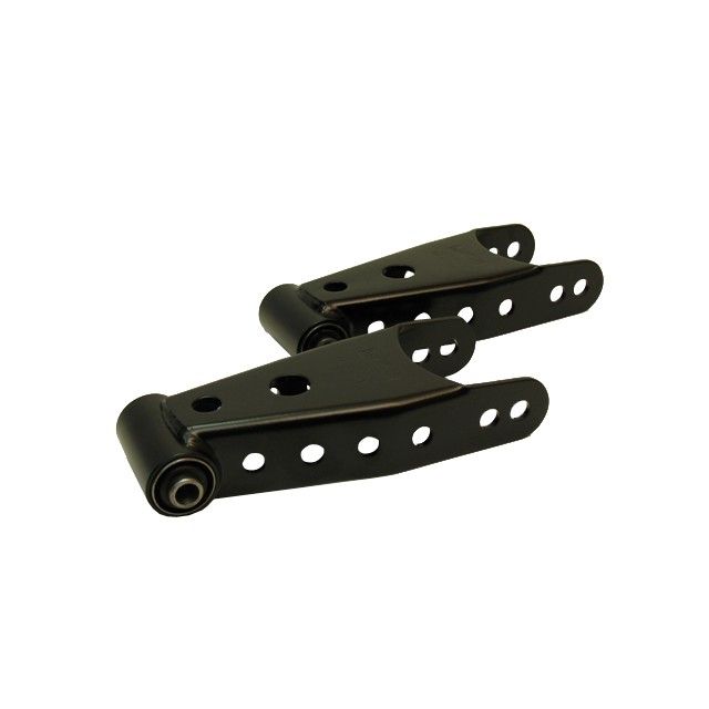 BELLTECH 6425 SHACKLE KIT 2 IN. DROP LEAF SPRING SHACKLE 2004-2013 FORD F150 (ALL) 1' REAR DROP, 87-98 FORD F250/350 (ALL) 2 IN. REAR DROP