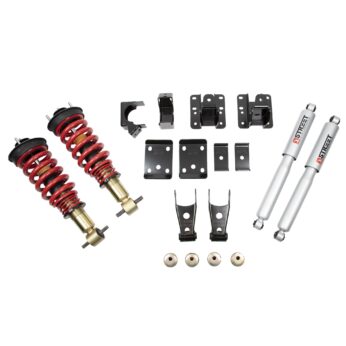 BELLTECH 646SPC PERF COILOVER KIT COMPLETE KIT INC. HEIGHT ADJUSTABLE FRONT COILOVERS 2007-2013 CHEVROLET SILVERADO/SIERRA 1500 (ALL CABS) SHORT BED