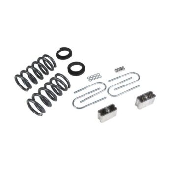 BELLTECH 650 LOWERING KITS  FRONT AND REAR COMPLETE KIT W/O SHOCKS 1994-2004 CHEVROLET S10/S15 PICKUP 6 CYL. (STD CAB) 95-97 CHEVROLET BLAZER/JIMMY 6 CYL. 2 IN. OR 3 IN. F/3 IN. R DROP W/O SHOCKS