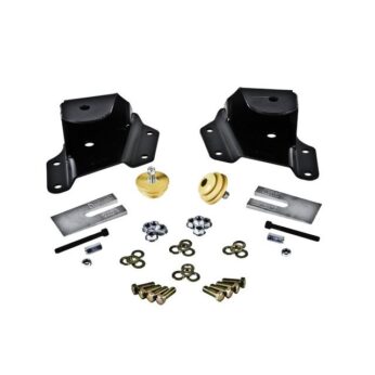 BELLTECH 6513 HANGER KIT 2 IN. DROP LEAF SPRING HANGER KIT (FRONT HANGER)  1999-2006 CHEVROLET SILVERADO/SIERRA 1500 SHORT BED ONLY (USED IN KIT # 6512) 2 IN. REAR DROP