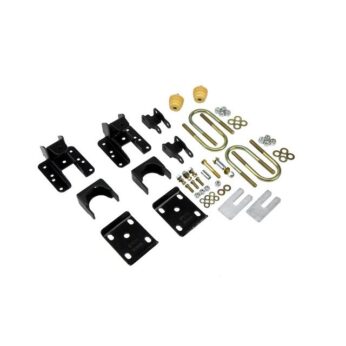 BELLTECH 6519 FLIP KIT 4-5 IN. ADJUSTABLE DROP FLIP KIT  2004-2006 CHEVROLET SILVERADO/SIERRA CREW CAB ONLY 4 IN.-5 IN. REAR DROP