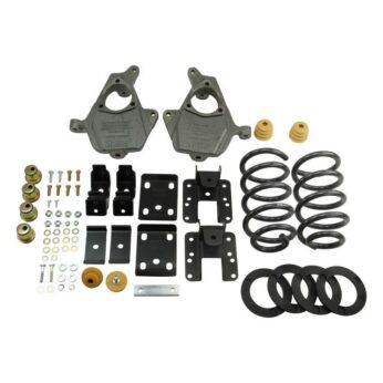 BELLTECH 652 LOWERING KITS  FRONT AND REAR COMPLETE KIT W/O SHOCKS 2007-2013 CHEVROLET SILVERADO/SIERRA (EXT CAB & CREW CAB) 3 IN. OR 4 IN. F/5 IN. OR 6 IN. R DROP W/O SHOCKS