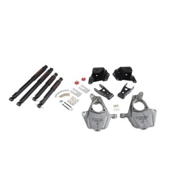 BELLTECH 653ND LOWERING KITS  FRONT AND REAR COMPLETE KIT W/ NITRO DROP 2 SHOCKS 1999-2006 CHEVROLET SILVERADO/SIERRA (STD CAB) 2 IN. F/3 IN. R DROP W/ NITRO DROP II SHOCKS