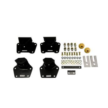 BELLTECH 6574 HANGER KIT 4 IN. DROP LEAF SPRING HANGER KIT (FRONT AND REAR HANGERS)  1997-2004 DODGE DAKOTA 4 IN. REAR DROP