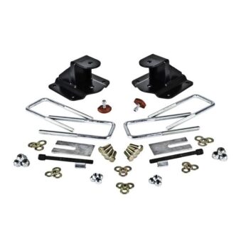 BELLTECH 6588 HANGER KIT 2 IN. DROP LEAF SPRING HANGER KIT (FRONT HANGER)  1994-1999 DODGE RAM 3500 (USED IN KIT #6592) 2' REAR DROP