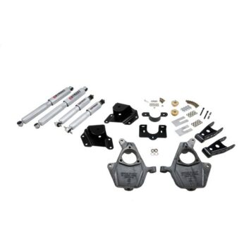 BELLTECH 660SP LOWERING KITS FRONT AND REAR COMPLETE KIT W/ STREET PERFORMANCE SHOCKS 1999-2000 CHEVROLET SILVERADO/SIERRA (EXT CAB) 2 IN. F/4 IN. R DROP W/ STREET PERFORMANCE SHOCKS