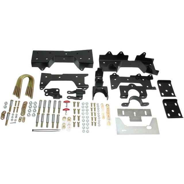 BELLTECH 6618 FLIP KIT 6 IN. DROP FLIP KIT INC C-NOTCH (W/ 5.25 IN. TALL FRAME) 2001-2006 CHEVROLET SILVERADO/SIERRA 1/2 TON EXT CAB W/ 5.25 IN. FRAME (W/ C-NOTCH) 6 IN. REAR DROP