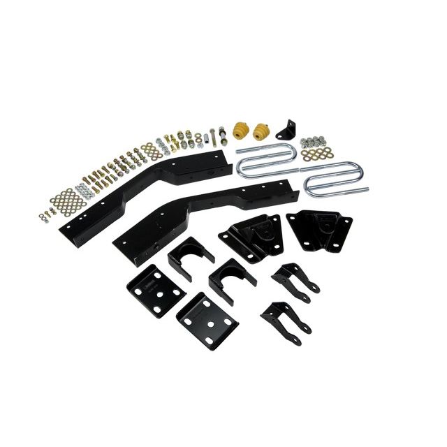 BELLTECH 6624 FLIP KIT 7 IN. DROP FLIP KIT INC C-NOTCH 1992-1994 CHEVROLET C2500 SUBURBAN 6 LUG (W/ C-NOTCH) 7 IN. REAR DROP