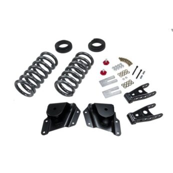 BELLTECH 663 LOWERING KITS  FRONT AND REAR COMPLETE KIT W/O SHOCKS 1999-2006 CHEVROLET SILVERADO/SIERRA (STD CAB) 2 IN. OR 3 IN. F/3 IN. R DROP W/O SHOCKS