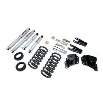 BELLTECH 664SP LOWERING KITS  FRONT AND REAR COMPLETE KIT W/ STREET PERFORMANCE SHOCKS 1999-2006 CHEVROLET SILVERADO/SIERRA (STD CAB) 2 IN. OR 3 IN. F/4 IN. R DROP W/ STREET PERFORMANCE SHOCKS