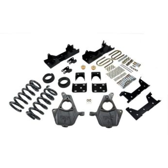 BELLTECH 665 LOWERING KITS  FRONT AND REAR COMPLETE KIT W/O SHOCKS 1999-2000 CHEVROLET SILVERADO/SIERRA (STD CAB) 4 IN. OR 5 IN. F/6 IN. R DROP W/O SHOCKS
