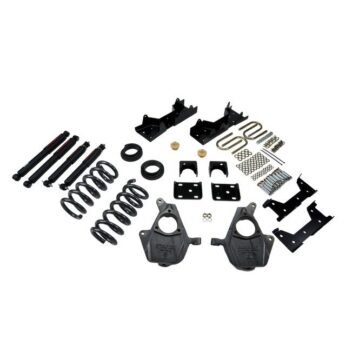 BELLTECH 667ND LOWERING KITS  FRONT AND REAR COMPLETE KIT W/ NITRO DROP 2 SHOCKS 2001-2006 CHEVROLET SILVERADO/SIERRA (STD CAB) 4 IN. OR 5 IN. F/6 IN. R DROP W/ NITRO DROP II SHOCKS
