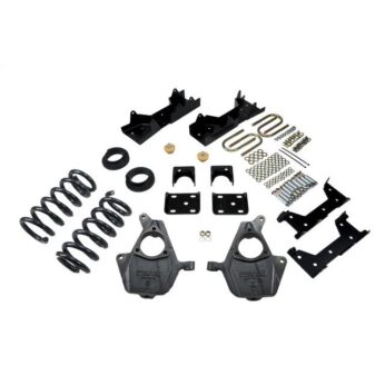 BELLTECH 667 LOWERING KITS  FRONT AND REAR COMPLETE KIT W/O SHOCKS 2001-2006 CHEVROLET SILVERADO/SIERRA (STD CAB) 4 IN. OR 5 IN. F/6 IN. R DROP W/O SHOCKS