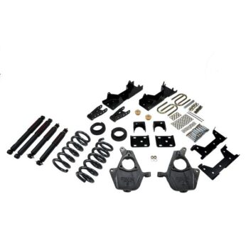 BELLTECH 668ND LOWERING KITS  FRONT AND REAR COMPLETE KIT W/ NITRO DROP 2 SHOCKS 2001-2006 CHEVROLET SILVERADO/SIERRA (STD CAB) 4 IN. OR 5 IN. F/6 IN. OR 7 IN. R DROP W/ NITRO DROP II SHOCKS