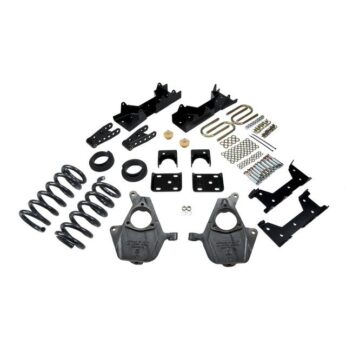 BELLTECH 668 LOWERING KITS  FRONT AND REAR COMPLETE KIT W/O SHOCKS 2001-2006 CHEVROLET SILVERADO/SIERRA (STD CAB) 4 IN. OR 5 IN. F/6 IN. OR 7 IN. R DROP W/O SHOCKS
