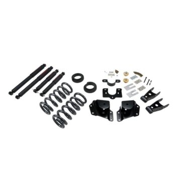 BELLTECH 670ND LOWERING KITS  FRONT AND REAR COMPLETE KIT W/ NITRO DROP 2 SHOCKS 1999-2006 CHEVROLET SILVERADO/SIERRA (EXT CAB) 2 IN. OR 3 IN. F/4 IN. R DROP W/ NITRO DROP II SHOCKS