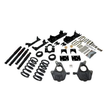BELLTECH 671ND LOWERING KITS  FRONT AND REAR COMPLETE KIT W/ NITRO DROP 2 SHOCKS 2001-2006 CHEVROLET SILVERADO/SIERRA (EXT CAB) 4 IN. OR 5 IN. F/6 IN. R DROP W/ NITRO DROP II SHOCKS
