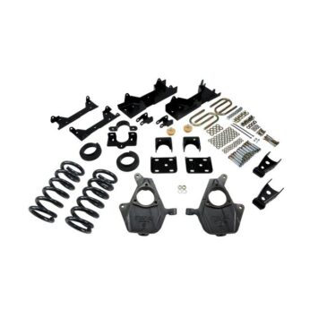 BELLTECH 672 LOWERING KITS  FRONT AND REAR COMPLETE KIT W/O SHOCKS 2001-2006 CHEVROLET SILVERADO/SIERRA (EXT CAB) 4 IN. OR 5 IN. F/6 IN. OR 7 IN. R DROP W/O SHOCKS