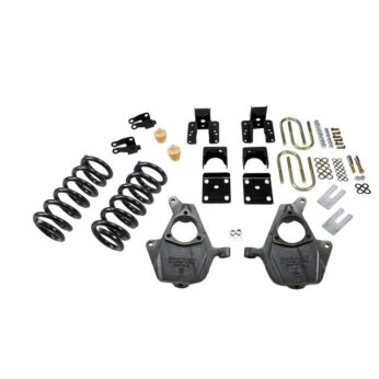 BELLTECH 674 LOWERING KITS  FRONT AND REAR COMPLETE KIT W/O SHOCKS 2004-2006 CHEVROLET SILVERADO/SIERRA (CREW CAB 4DR) 3 IN. F/4 IN. OR 5 IN. R DROP W/O SHOCKS