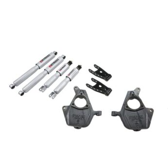 BELLTECH 678SP LOWERING KITS  FRONT AND REAR COMPLETE KIT W/ STREET PERFORMANCE SHOCKS 2003-2007 CHEVROLET SILVERADO SS (2WD/4WD) 01-04 GMC SIERRA DENALI 2 IN. F/2 IN. R DROP W/ STREET PERFORMANCE SHOCKS