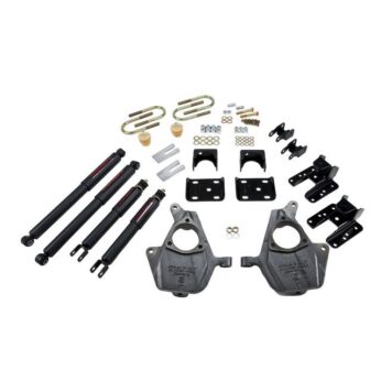 BELLTECH 679ND LOWERING KITS  FRONT AND REAR COMPLETE KIT W/ NITRO DROP 2 SHOCKS 2004-2006 GMC SIERRA DENALI (CREW CAB 4DR) 2 IN. F/4 IN. OR 5 IN. R DROP W/ NITRO DROP II SHOCKS