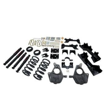 BELLTECH 680ND LOWERING KITS  FRONT AND REAR COMPLETE KIT W/ NITRO DROP 2 SHOCKS 1999-2000 CHEVROLET SILVERADO/SIERRA (EXT CAB) 4 IN. OR 5 IN. F/6 IN. R DROP W/ NITRO DROP II SHOCKS