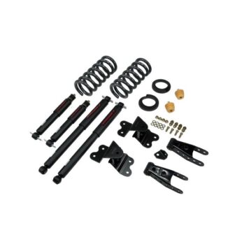 BELLTECH 686ND LOWERING KITS  FRONT AND REAR COMPLETE KIT W/ NITRO DROP 2 SHOCKS 1988-1998 CHEVROLET SILVERADO/SIERRA C1500 (STD CAB, EXT 454 SS) 2 IN. OR 3 IN. F/4 IN. R DROP W/ NITRO DROP II SHOCKS