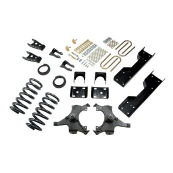BELLTECH 689 LOWERING KITS  FRONT AND REAR COMPLETE KIT W/O SHOCKS 1992-1998 CHEVROLET SILVERADO/SIERRA C1500 (STD CAB, EXT 454 SS) 4 IN. OR 5 IN. F/6 IN. OR 7 IN. R DROP W/O SHOCKS